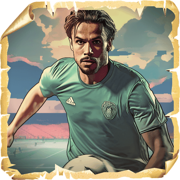Fußballmotiv der wöchentlichen Sport-Reload-Aktion im E-Mail-Beispiel